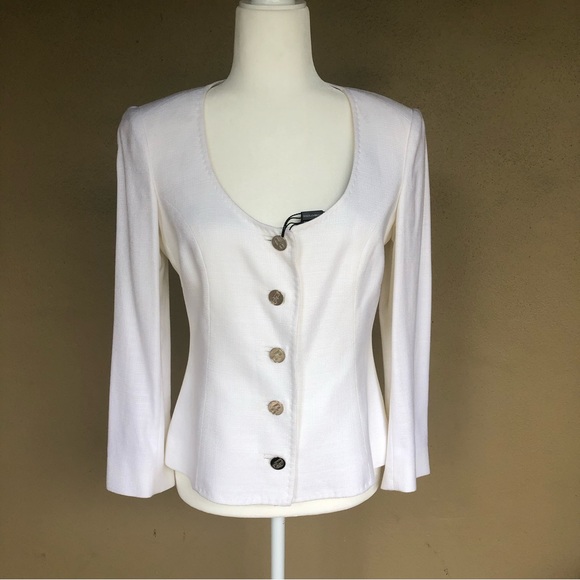 Dolce & Gabbana white jacket size 42/6 NWT - Picture 1 of 16